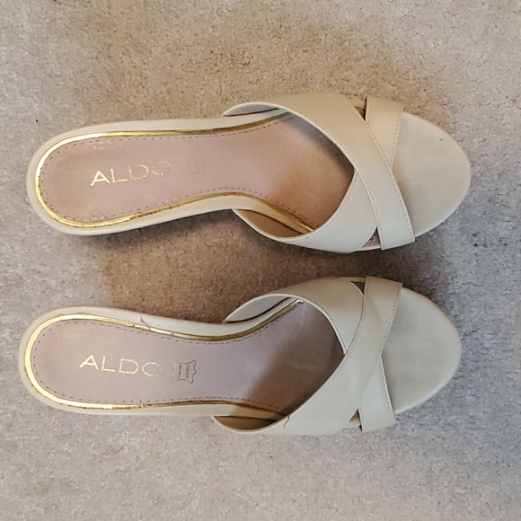 Aldo platform sandals. Size 6.5 - Picture 3 of 6